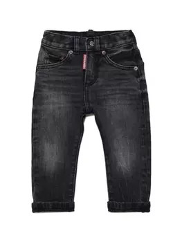 Dsquared2 прямые джинсы New Born, черный