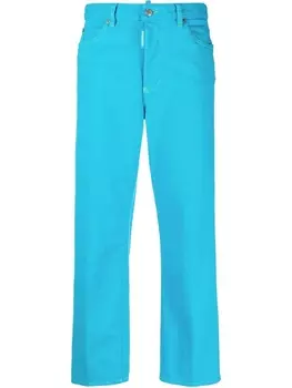 Dsquared2 прямые джинсы, синий
