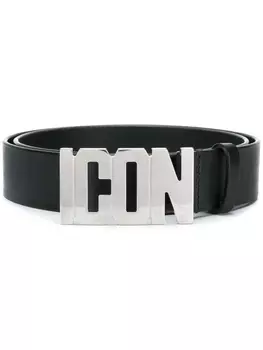 Dsquared2 ремень 'Icon', черный