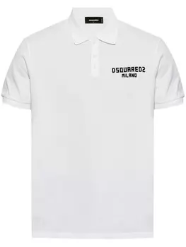 DSQUARED2 рубашка поло, белый