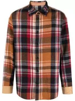 Dsquared2 рубашка Timberman в клетку, красный