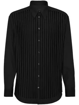 Dsquared2 рубашка в полоску, черный