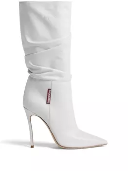 Dsquared2 сапоги на каблуке, белый