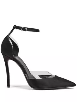 Dsquared2 сатиновые туфли 110 мм, черный