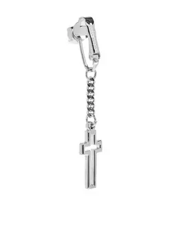 DSQUARED2 серьга с подвеской, серебряный