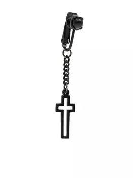 DSQUARED2 серьги с подвесками, черный