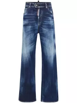 DSQUARED2 широкие джинсы, синий