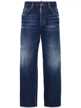 DSQUARED2 широкие джинсы, синий