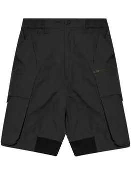 DSQUARED2 широкие шорты карго, черный