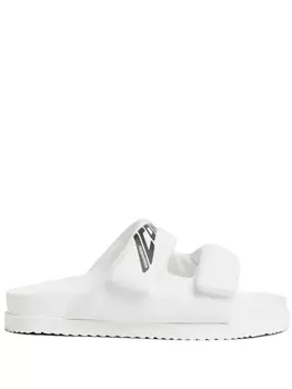 DSQUARED2 шлепанцы с принтом Icon, белый