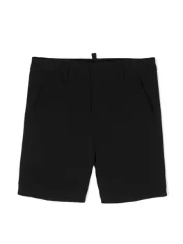 Dsquared2 шорты строгого кроя, черный