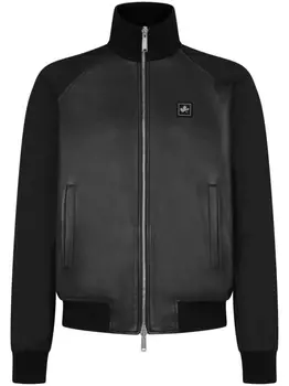 Dsquared2 спортивная куртка с нашивкой-логотипом, черный