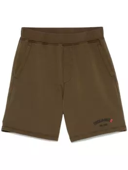 DSQUARED2 спортивные шорты, зеленый