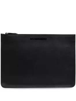 Dsquared2 сумка-клатч с логотипом DSQUARED2, черный