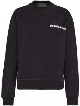 Dsquared2 толстовка D2 Goth Cool, черный
