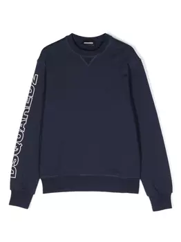 Dsquared2 толстовка с логотипом, синий
