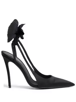 DSQUARED2 туфли с бантами, черный