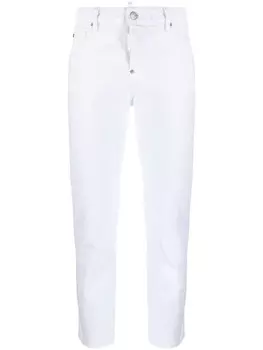 Dsquared2 укороченные джинсы, белый