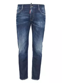 DSQUARED2 укороченные джинсы, синий