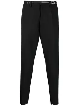 Dsquared2 укороченные зауженные брюки, черный