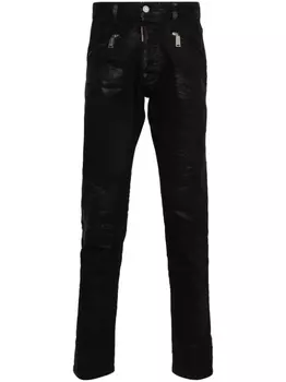 Dsquared2 узкие джинсы, черный