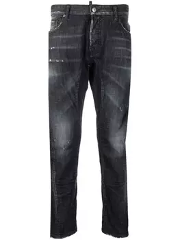 DSQUARED2 узкие джинсы, черный