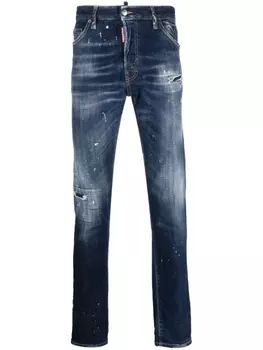 Dsquared2 узкие джинсы Cool Guy, синий
