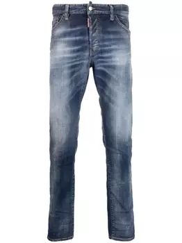 Dsquared2 узкие джинсы, синий