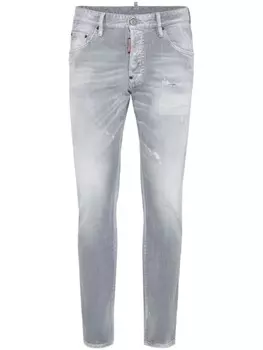 DSQUARED2 зауженные брюки, серый