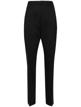 Dsquared2 зауженные брюки строгого кроя, черный