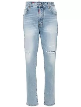 Dsquared2 зауженные джинсы 642, синий