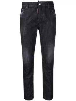 Dsquared2 зауженные джинсы, черный