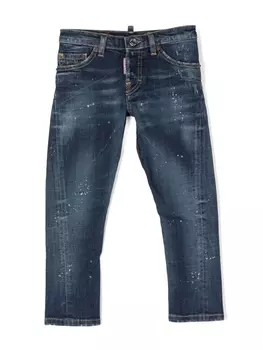 Dsquared2 зауженные джинсы, синий