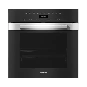 Духовой шкаф Miele H7464BP CLST, сталь/черный