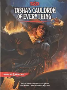 Dungeons and Dragons 5.0 Tasha's Cauldron of Everything (английское издание), настольная игра, Wizards of the Coast