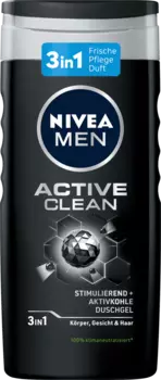 Душ Актив Чистый 250мл NIVEA