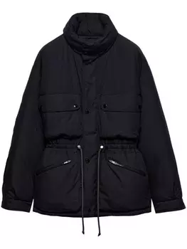 Дутая куртка Prada, черный