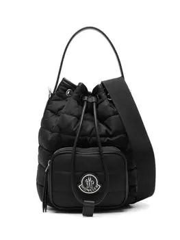 Дутая сумка-ведро Kilia Moncler, черный