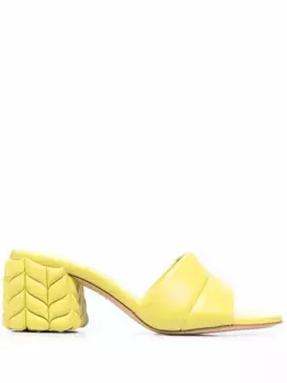 Дутые сандалии Gianvito Rossi, зеленый