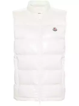 Дутый жилет Alcibia MONCLER, белый