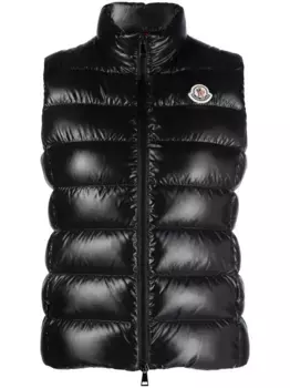 Дутый жилет Ghany MONCLER, черный