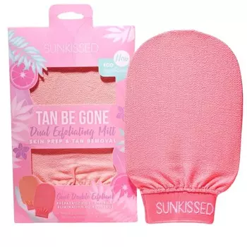 Двойная отшелушивающая перчатка Sunkissed Tan Be Gone