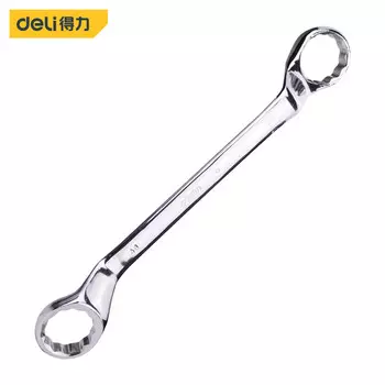 Двойной ключ Torx для зеркала Deli, хромованадиевая сталь, 46x50 мм, двусторонний ключ, пластина двойного назначения, инструмент для ремонта автомобилей DL33230