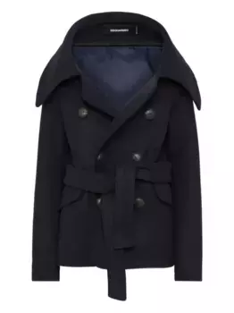 Двубортное пальто DSQUARED2, синий