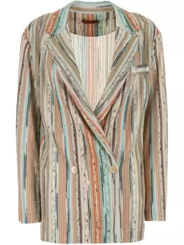 Двубортный блейзер Missoni, синий
