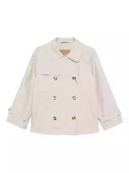 Двубортный бушлат MAX MARA, нейтральный