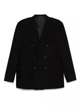 Двубортный пиджак Canali, черный