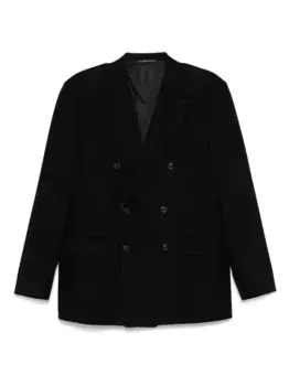 Двубортный пиджак Canali, черный