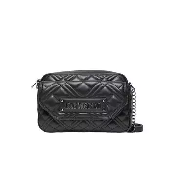 Двухцветная полиэтиленовая сумка LOVE MOSCHINO
