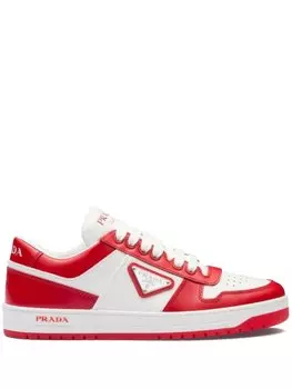 Двухцветные кроссовки Downtown Prada, белый